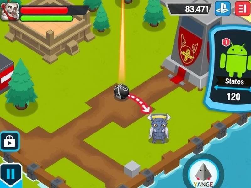 Jydge Android Game Tactical Shooter Screenshot