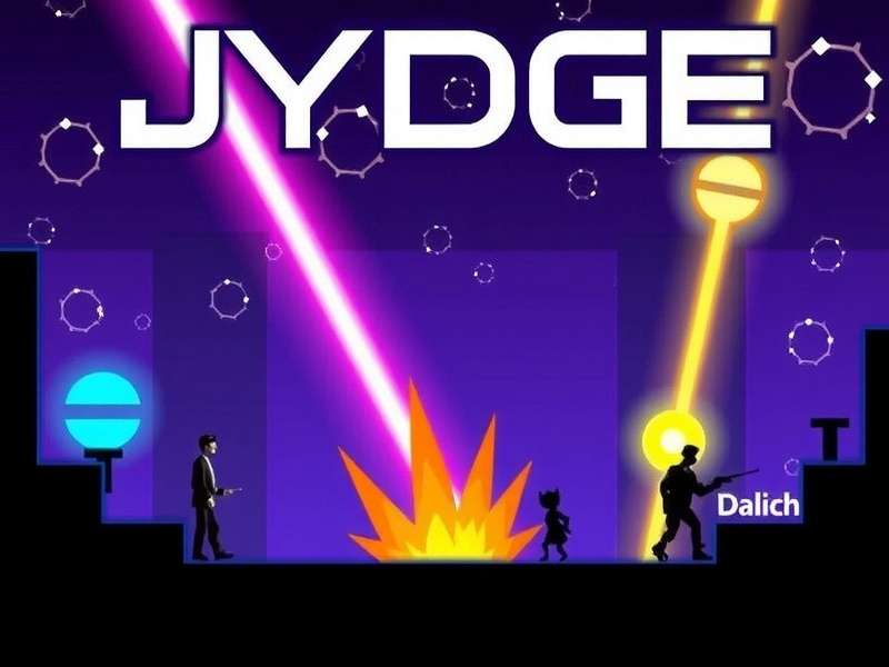 Jydge game customization screen showing weapon mods and perk selection