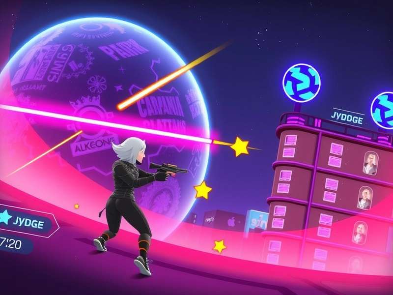 JYDGE Xbox One gameplay screenshot showing intense top-down shooter action