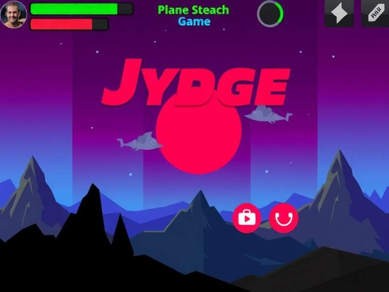 Jydge Game screenshot showing cyberpunk city and action