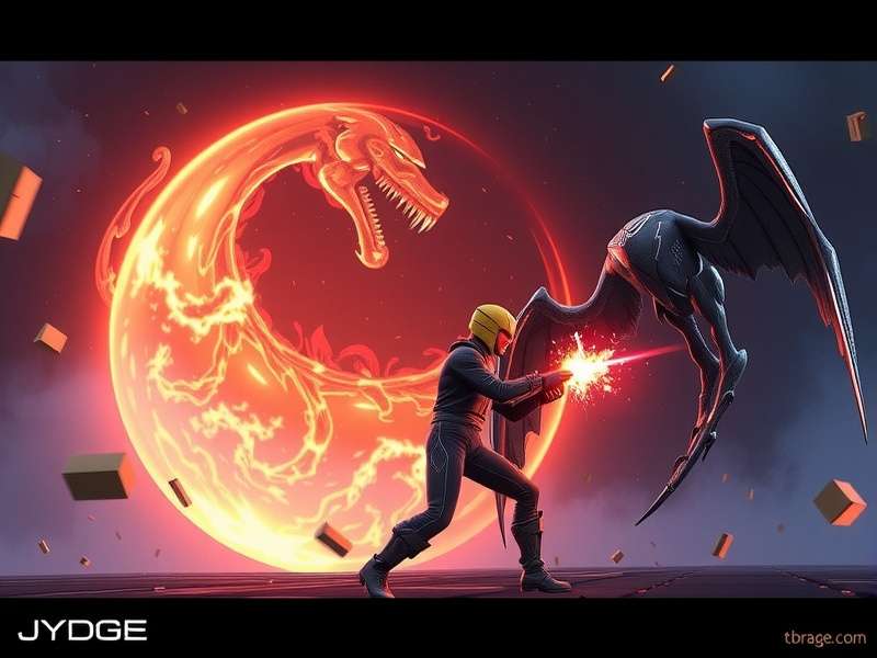 Jydge PS5 — Cyberpunk Enforcement action on PlayStation 5 with DualSense and 4K graphics