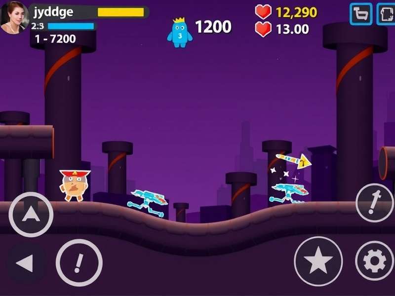 Jydge Apk Download – Cyberpunk shooter gameplay on Android mobile device