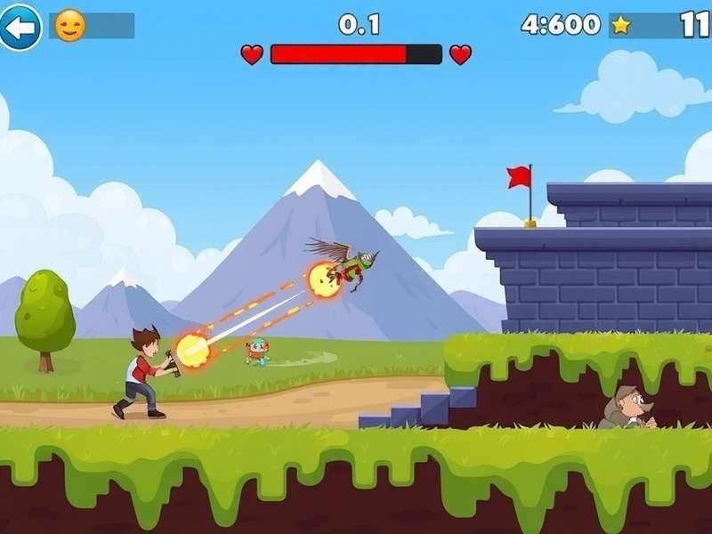 Jydge Android Game cyberpunk shooter action gameplay screenshot