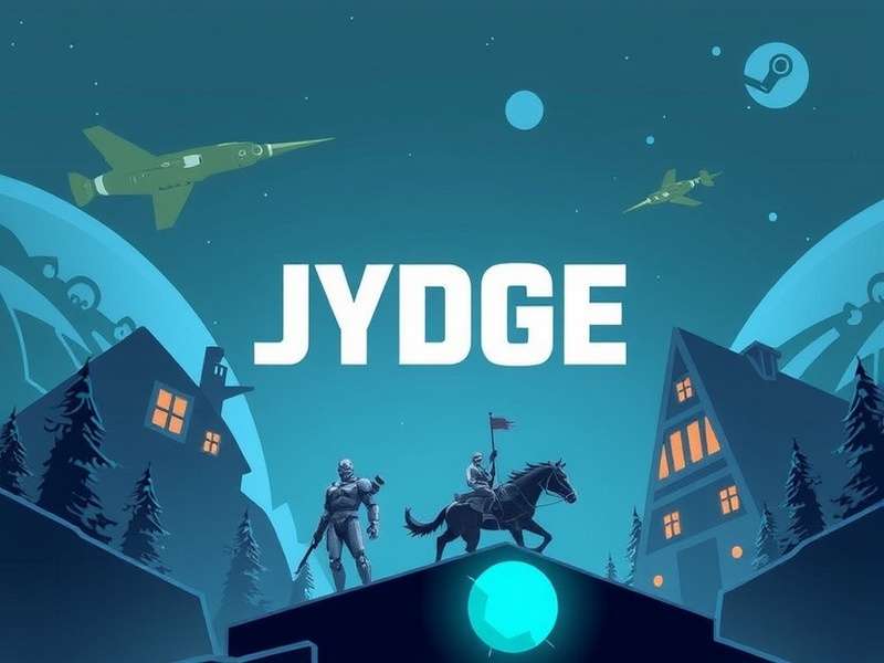 JYDGE cyberpunk action gameplay with neon lights and futuristic cityscape