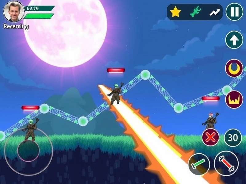 Jydge Android Game cyberpunk city夜景 gameplay screenshot