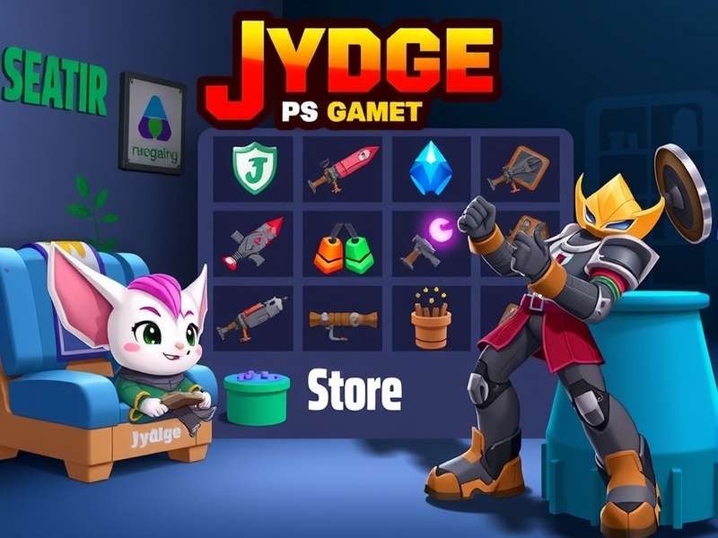 Jydge Ps Store – Cyberpunk top-down shooter on PlayStation featuring neon-lit Edgelock City