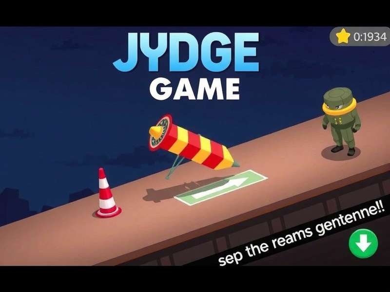 JYDGE game cyberpunk cop action screenshot with neon lights and urban battleground